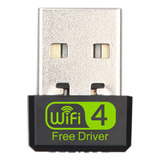 Adaptador Wifi Usb, Adaptador Inalámbrico De Banda Única De