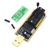 Kit 3x Programador Gravador Eprom Usb Ch341a Flash Spi Bios 