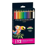 Lapices De Colores Prismacolor Junior Jumbo 12 Colores