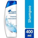 Head & Shoulders Shampoo Limpieza Renovadora 2 En 1 400 Ml