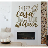 Vinil Decorativo Con Frase 80x80 Viene Por Separado