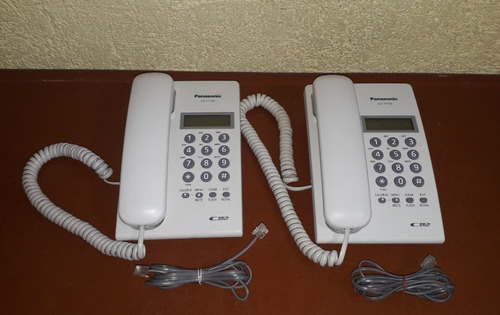 Set 3 Teléfonos Panasonic Kx-t7703 Identificador De Llamada