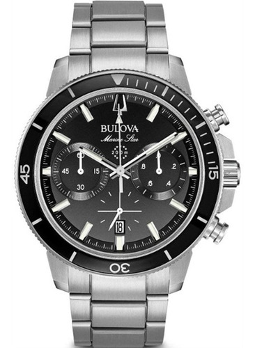 Reloj Bulova Marine Star Hombre 96b272 Acero 200m