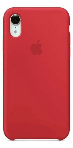 Funda Silicona Case Felpa Para iPhone XR Colores 