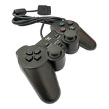 Controle Videogame Para Ps 2 / Vibração Com Fio