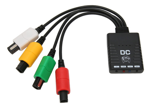 Adaptador De Mando Para Dreamcast Wireless 4 Player Converte