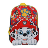 Mochila Escolar 16  Nickelodeon Paw Patrol Marshal Original