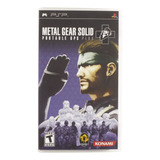 Metal Gear Solid Portable Ops Plus Para Psp Nuevo