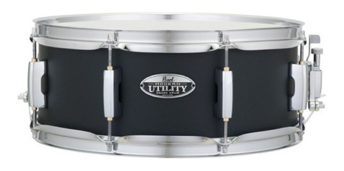 Redoblante Pearl Modern Utility Maple 14x6.5 Tambor Color Del Casco Satin Black