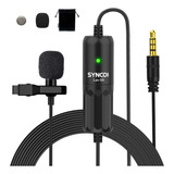 Synco Micrófono Lavalier Para Dslr, Lav S8 Lapel Mic iPhone