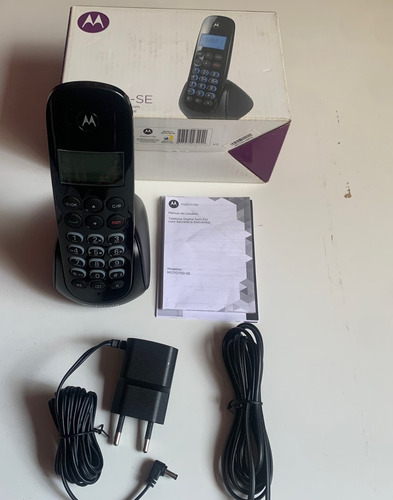 Telefone S/fio Motorola Moto750 Se Com Secretaria Eletrônica