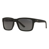 Lentes De Sol Arnette Rectangle Swindle Gris Oscuro