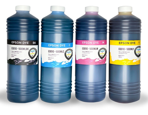 500ml De Tinta Inktec Para Epson Dye L120 L200 L210 L355