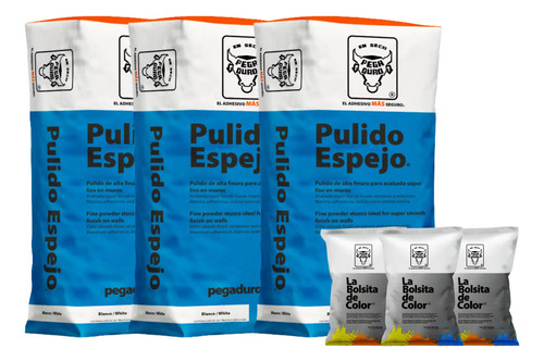 3 Pulido Espejo + 3 Pigmentos
