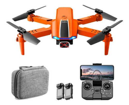 Drone Profissional Cámara Hd 4k + 2 Baterías+cámaras Dobles