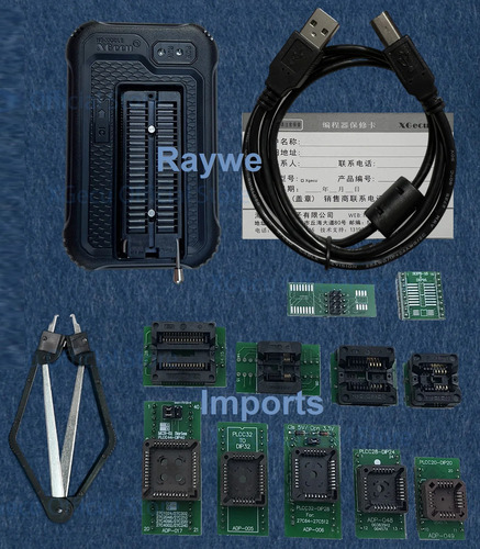 Gravador Programador De Eprom Minipro Ti866 Ii + Adaptadores