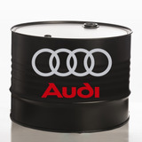 Mesa De Centro De Tambor Audi Preto 43x56cm Decorativo