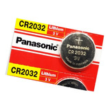 5 Pilas Cr2032 Panasonic Original 3v Litio Larga Caducidad