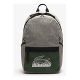 Lacoste Mochila De Hombre Neocroc Gris Chine Vert 132 Noir