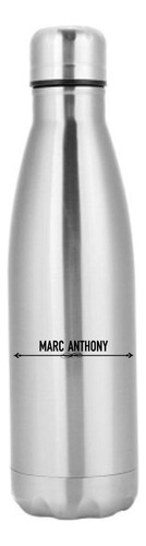Botella Térmica De Acero Personalizada Marc Anthony