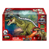 Juguete Dinosaurio T-rex Luz Sonido Movimiento Lanza Llamas