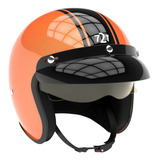 Casco Para Moto Abierto Hawk 721 Challenger Talle Xl 