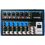 Consola Apogee Alive 8 Mixer De 8 Ch Con Reproductor Usb Bt