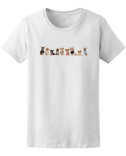 Nueve Perros Chihuahuas Camiseta De Mujer-shutterstock