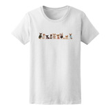 Nueve Perros Chihuahuas Camiseta De Mujer-shutterstock