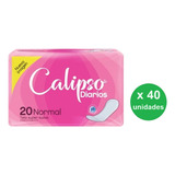 Protector Diario Calipso Normal X20u - Pack X40 - Dh Tienda