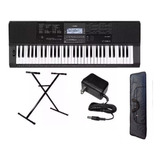 Teclado Casio Organo Ct-x800 Sensitivo + Funda + Soporte