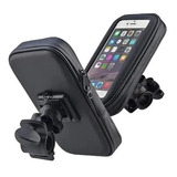 Soporte Celular Ditro Funda Impermeable Touch Gps Moto Bici