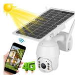 Cámara Solar Para Sim Chip Telefónico Robot 1080p Ip67 Domo