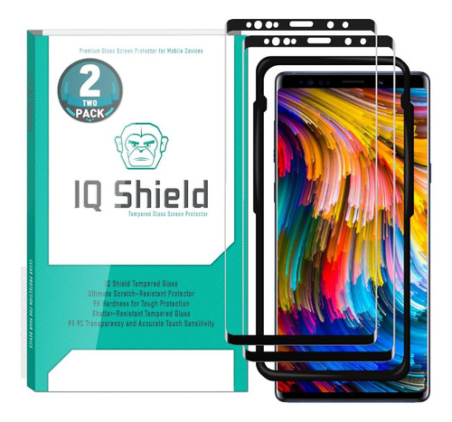 Iqshield 2 Pack Para Samsung Galaxy Note 9 Protector De Pant