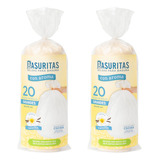 40 Bolsas De Basura Grandes Con Aroma Basuritas, Pack 2x20