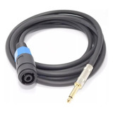 Cable Adaptador Speakon Hembra A Plug 6.5mm Macho 50 Cm