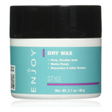 Dry Wax Enjoy Dry Wax, Textura Móvil No Grasosa, 120 Ml