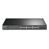 Switch Poe+ 24 Ptos Gigabit 4sfp Admin Tplink Tl-sg3428mp