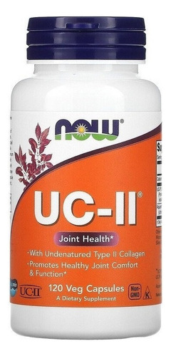 Now Foods | Uc-ii Joint Health Con Colageno | 120 Veg Caps