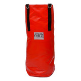 Bolsa De Boxeo Corti , Lona Vinilica Mediana 90 Cm Argollas.