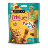 Petisco Friskies Party Mix Camarão, Salmão E Atum 40g