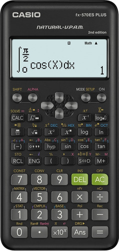 Calculadora Científica Casio Fx-570es Plus 2ª Ed 417 Funções