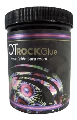 Ot Rock Glue Oceantech Cola Rápida Para Rocha Aquario 500g