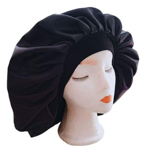 Gorro Satín Extragrande/afro Para Dormir