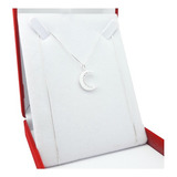 Conjunto Plata 925 Veneciana + Luna Con Piedras Joyas