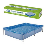 Piscina Infantil 1000l Retangular Mor 1,89x1,26x42cm