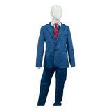 Traje Formal Para Niño Color Azul Petróleo. Incluye Corbata.