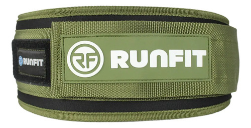 Faja Cinturón Levantamientos Verde Pesas Gym Crossfit Runfit