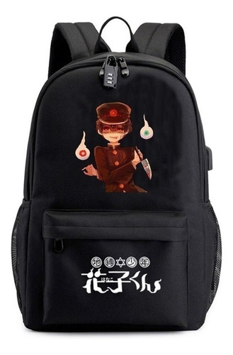 Mochila Bandolera Hanako Kun De Anime, Encuadernada En El Ba