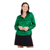 Blusa Mujer Con Textura Verde Fashion's Park